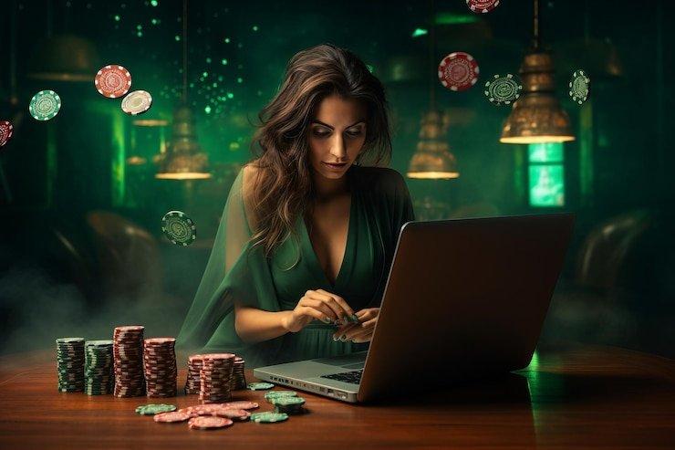 Ilustrasi pembayaran dan transaksi yang aman di platform taruhan digital